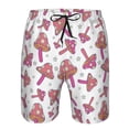 thumbnail image 3 of Fotbe Purple Mushroom Trajes de Baño Estampados para Hombre, Shorts de Verano de Secado Rápido, Ropa de Playa, Bañadores-Medium, 3 of 6