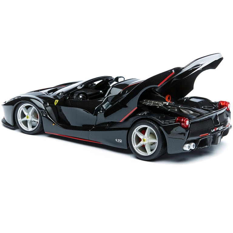 Ferrari LaFerrari F70 Aperta Black 1/24 Diecast Model Car by