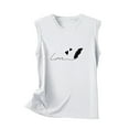 thumbnail image 4 of Aloohaidyvio Tank Tops for Women,Womens Tank Tops Summer T Shirts Sleeveless Casual Loose Tunic Blouses tank tops S-2XL, 4 of 5
