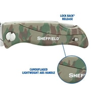 Sheffield Quick Change Folding Utility Knife, 6.5 inch, Camo