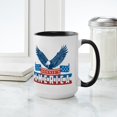 thumbnail image 4 of CafePress - Donnie's America Large Mug - 15 oz Ceramic Large White Novelty Mug, 4 of 4