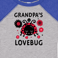 thumbnail image 4 of Inktastic Valentine's Day Grandpa's Lovebug Boys or Girls Baby Bodysuit, 4 of 5