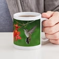thumbnail image 6 of CafePress - Hummingbird Pair Mug - 11 oz Ceramic Mug - Novelty Coffee Tea Cup, 6 of 6