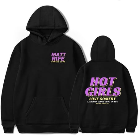 Matt Rife Hoodies Merch Hot Girls Love Comedy Popular Graphic Print Unisex Trendy Casual Streetwear Sweatshirt