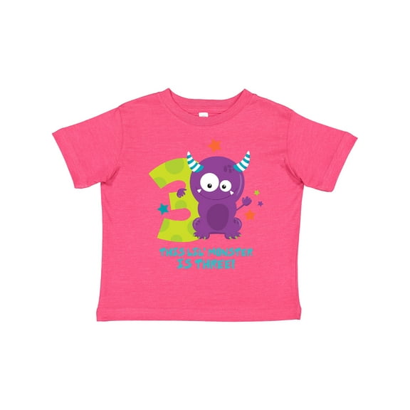 Inktastic Monster 3rd Birthday Boys or Girls Toddler T-Shirt