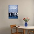 thumbnail image 4 of Ateez Golden Hour Part.2 Group Concept Photo Music Poster K-Pop Home Decor For Living Room Aesthetic Kpop Male Boys Group Boy Band, 4 of 5