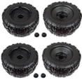 thumbnail image 1 of Power Wheels F-150 Roue Gauche & Droite (Pneu) Ensemble de 4 Roues, 1 of 1