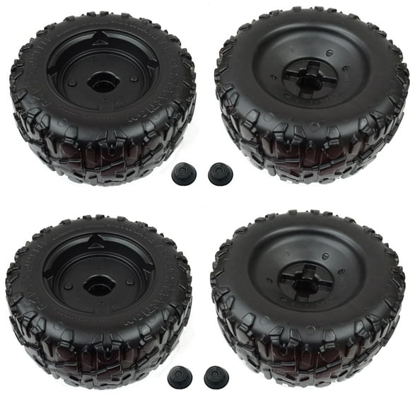 Power Wheels F-150 Roues Gauche et Droite (Pneu) Ensemble de 4 Roues