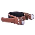 thumbnail image 1 of Adjustable Ox Hide Ankle Strap for Glute & Leg Training – Single Brown Fitness Accessory with Secure Buckle, Ideal for Gym Workouts, Dragon Door Framework Exercises, and Injury Prevention During, 1 of 6