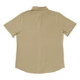 thumbnail image 4 of Men's Slim Fit Vertical Striped Short Sleeve Shirt Summer Casual Fashion Lapel Top Comfortable Breathable Lightweight Men's Tops T-Shirt Casual Crew Neck Loose, 4 of 9