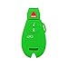 thumbnail image 3 of SEGADEN Silicone Cover Protector Case Holder Skin Jacket Compatible with DODGE JEEP CHRYSLER 4 Button Smart Remote Key Fob CV4752 Light Green, 3 of 4