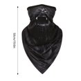 thumbnail image 3 of Bufanda Tubular De Seda Helada Para El Cuello Upf 50+ Sun Con Estampados De Animales Para Ciclismo Pesca Y Deportes Al Aire Libre (55 Cm X 22 Cm), 3 of 4