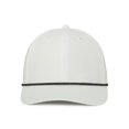 thumbnail image 2 of Outdoor Cap OC660 Perforated Performance w/Cord Cap-White-Black-Cord, 2 of 8