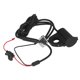 thumbnail image 2 of Cargador de teléfono móvil para motocicleta y vehículo eléctrico, pantalla Digital de voltaje QC3.0, cargador USB Dual con interruptor de aleación de aluminio, 2 of 14