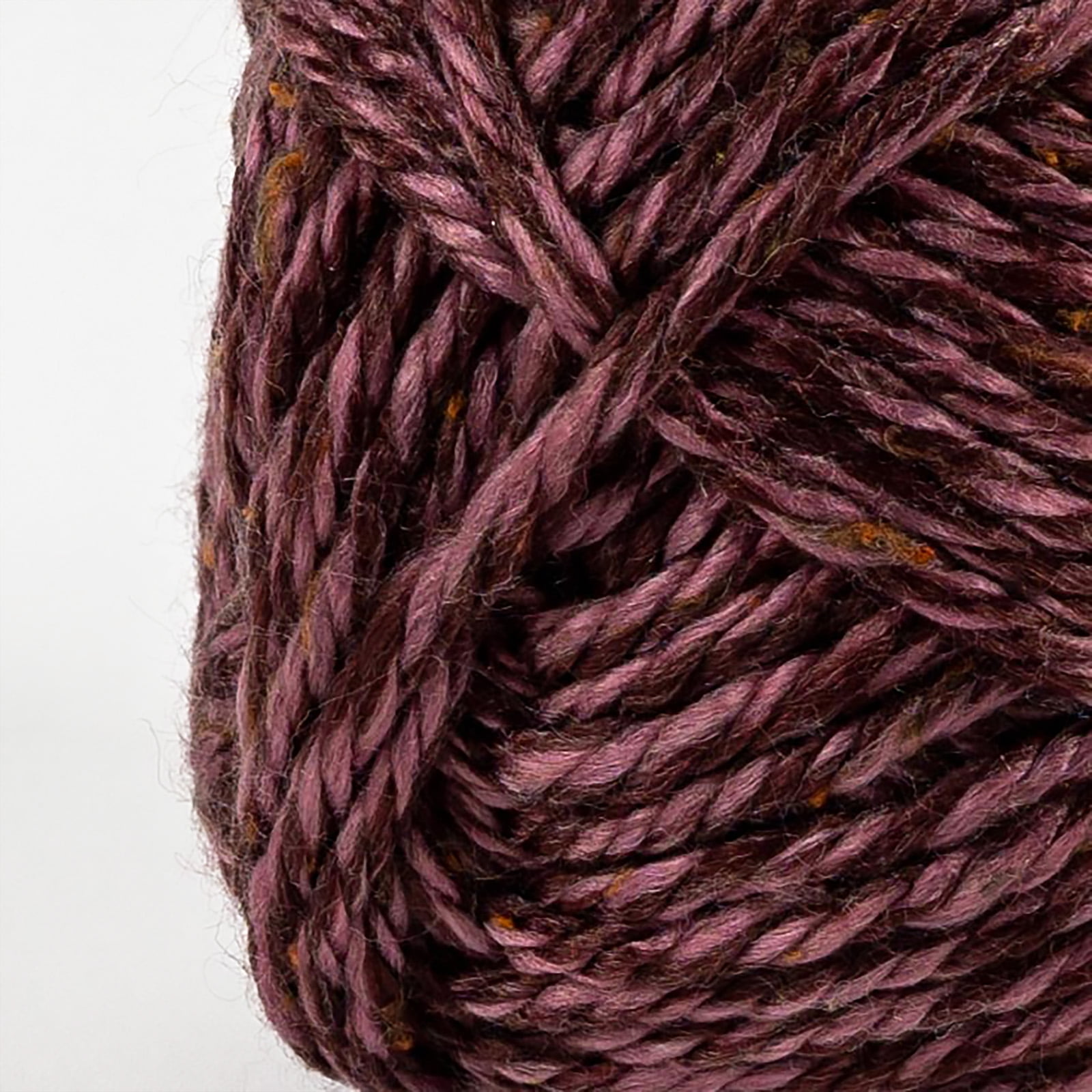 Crafted by Catherine Plum Tonal Tweed Super Bulky Yarn, 125 yards, 7oz/200g (2 Pack)