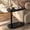 Black, variant on Liyufly C-Shaped End Table, 360° Rotating Adjustable Height Couch Side Tables for Sofa/Bed/Bathtub