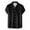 Black, variant on Mens Big and Tall Shirts Men's Hawaiian Shirts Short Sleeve Button Down Casual Beach Tropical Shirts Party Holiday(Coffee,L)