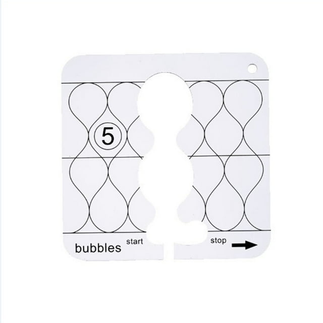 11 Pcs DIY Quilting Template Set Domestique Couture Acrylique Modèles Règle Série 5 pour Règle de Quilting DIY Machine