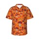 thumbnail image 1 of Balery Mushroom Camisas hawaianas de manga corta para hombre, camisas playeras de corte holgado, camisas de vacaciones con botones,3X-Large, 1 of 7