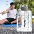 thumbnail image 5 of Botella de agua de gran capacidad, botella de agua deportiva reutilizable Tritan sin BPA (1500ml)., 5 of 5