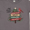 thumbnail image 4 of Inktastic Christian Christmas Tree with Red Cardinal Boys or Girls Toddler T-Shirt, 4 of 5