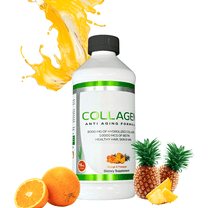 Extra Strength Liquid Collagen, Pineapple/Orange Flavor, 16 fl oz
