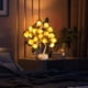 thumbnail image 5 of Lámpara de escritorio con forma de bonsái, lámpara de mesa de modelado, lámpara de noche LED, lámpara de flor de rosa, lámpara ambiental, luz de rosa, 5 of 6
