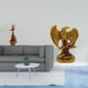 thumbnail image 2 of estatua,Estatua Figura de animal Artesanía,Escultura de madera del zoológico,regalo de decoración de escritorio,Escultura,Estatua de resina,figura decorativa para el hogar., 2 of 8