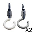 thumbnail image 1 of 2X ganchos para cochecito de bebé perfke Clips bolsas de compras multiusos 2 piezas, 1 of 9