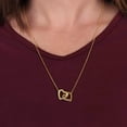 thumbnail image 3 of To My Daughter from Dad Necklace Love Dad Gift Heart Pendant Jewelry Christmas Birthday Graduation, 3 of 5