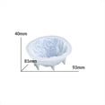 thumbnail image 2 of Molde de Silicona para Vela con Forma de Cerebro 3D de Halloween para Hacer Velas, Pilar de Resina, Vela para Aromaterapia, Jabón, de Flores, 2 of 5