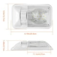 thumbnail image 6 of Htwon 12V LED RV Interior Ceiling Light Boat Camper Trailer double Frost, 1-6 Pcs, 6 of 12