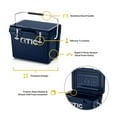 thumbnail image 3 of RTIC 20 QT Ultra-Tough Rotomolded Hard-Sided Ice Chest Cooler, Fits 30 Cans, Navy, 3 of 8