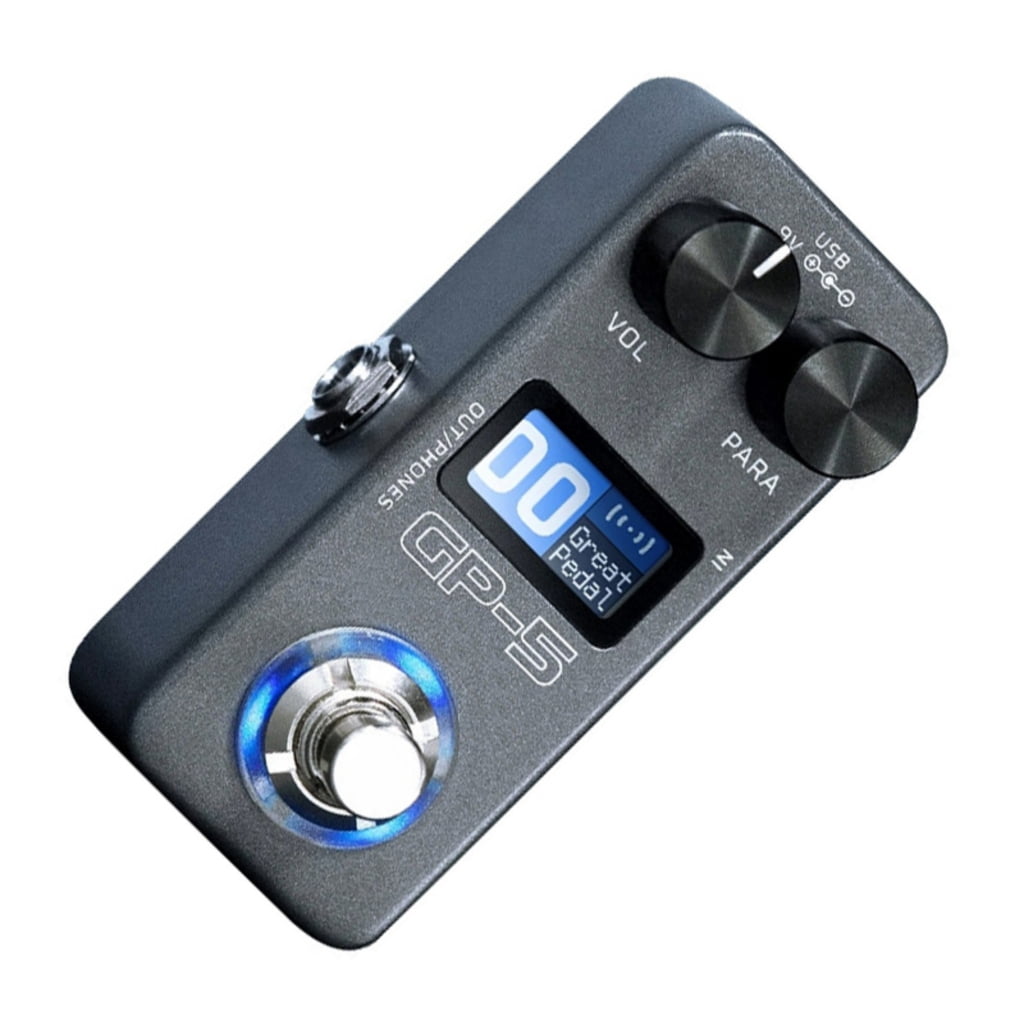 Flexible Guitar Processor Digital Reverberation Guitar Effects Device Sound Card Recording USB Sound Link For Studio