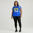 thumbnail image 6 of Women's Nike Nate Landman  Royal Los Angeles Rams Team Game Jersey, 6 of 6