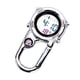 thumbnail image 3 of Multifunctional Carabiner Watch Luminous Backpack Watch White Dial Unisex Pocket Yinane Reloj con mosquetón, 3 of 8
