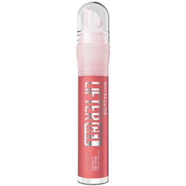 Maybelline Lifter Oil-in-Gel Lip Gloss with Hyaluronic Acid, Strawberry Shake, 0.22 fl oz