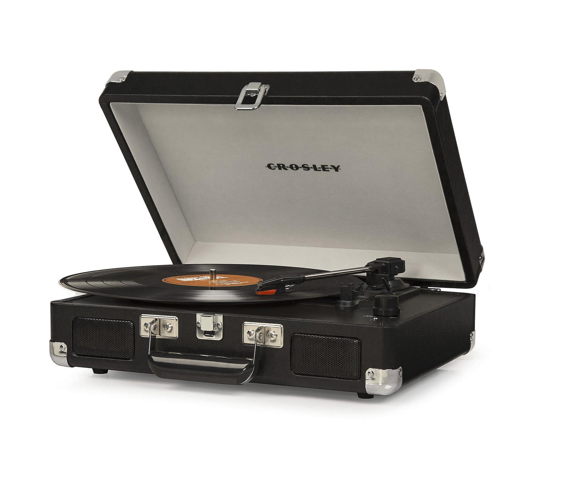 Crosley Cruiser 3Speed Portable Turntable CR8005A Black Cream