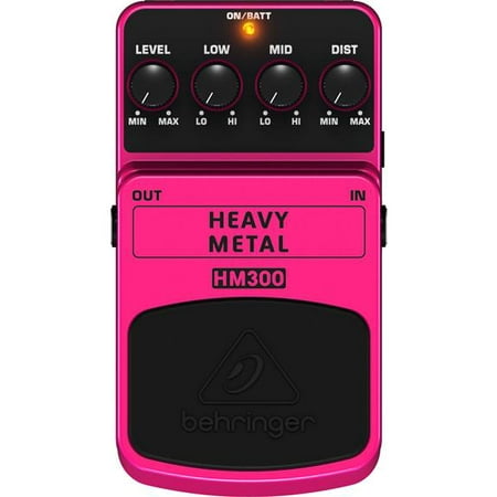 Behringer HM300 Heavy Metal Distortion Effects (Best Distortion Pedal For Metal)