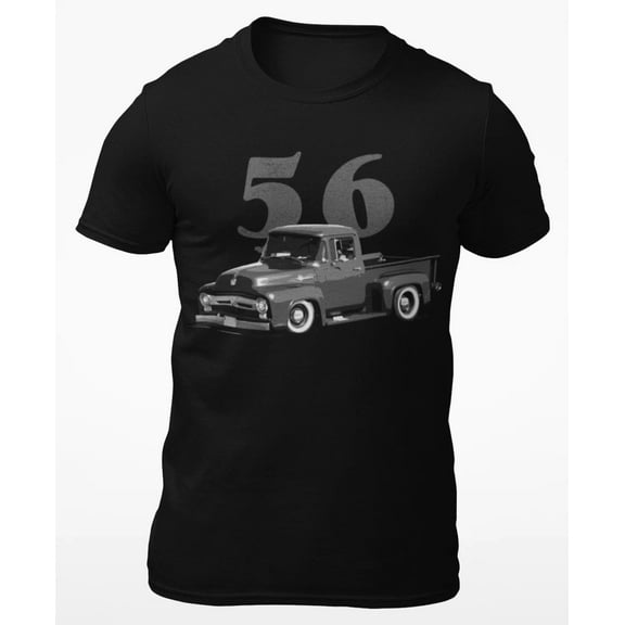 1956 Ford F100 Antique Pickup Truck Short-Sleeve Unisex T-Shirt