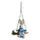 thumbnail image 1 of Colgante de de Pascua, coleccionable, decorativo, simulación, artesanía, columpio, conejo, adorno colgante para decoración de bares, oficina, Femenino Sunnimix Colgante Conejo de Pascua, 1 of 8