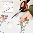 thumbnail image 6 of Yayeee Faucet Mat for Kitchen Sink 14.7" Diatomite Long Splash Guard Pad, Colorful Flower, 2 Pack, 6 of 7