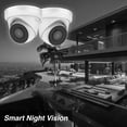 thumbnail image 4 of Système de Caméra de Sécurité 4K Hilook, Kit de Surveillance NVR 4 Caméras Extérieur 2 To Tourelle CCTV, Système de Caméra de Sécurité Domestique Filaire, 4 of 10