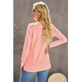 thumbnail image 1 of POGLIP Women's Pink Wash Fleece Pullover Sweatshirt, 1 of 6