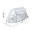 thumbnail image 2 of GOOHOCHY Funda Para Asiento De Motocicleta Eléctrica Plateada Con Protección Solar E Impermeable, 2 of 7