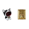 thumbnail image 1 of Figura de resina de gato con marco de fotos, soporte de exhibición, centro de mesa decorativo para dormitorio, sala de estar, mesa, escritorio, oficin, 1 of 8