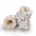 thumbnail image 4 of Zapatos De Bebé Recién Nacido Niñas Niños De Algodón De Lana Botas De Nieve De Fondo Suave De Invierno Bota Caliente Antideslizante Botines Lindas Para 0-18 Meses Babi, 4 of 4