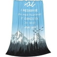 thumbnail image 3 of Dad Gifts Blanket,Valentines Day Birthday Gifts for Dad from Daughter Son 60"x80" Soft Warm Throw Blanket,Father Daddy Birthday Gifts from Kids,Best Dad Ever Gifts Throw Blanket, 3 of 6