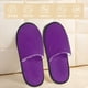thumbnail image 2 of Fotbe Purple Pantuflas Peludas para Mujer con Estampado, Zapatillas de Peluche, Zapatos de Invierno para Casa, Uso Interior y Exterior-Large, 2 of 8