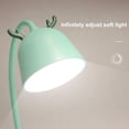thumbnail image 3 of En Forme d'Animal de Compagnie USB de Charge Tactile 3 Modes Réglable Luminosité Led Lampe de Table pour Salon, Chambre d'Enfants, Dortoir de Collège, Bureau Vert, 3 of 5